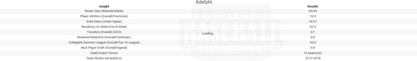Adelphi 2018 Team Insights