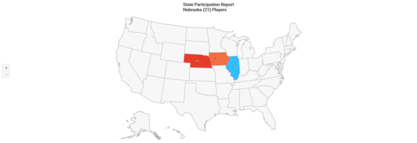 NCAA-D3 2020 Nebraska State Participation