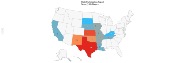 NAIA 2020 Texas State Participation