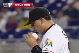 Miami Marlins Pitcher Alex Sanabia Caught on Camera with Obvious ...