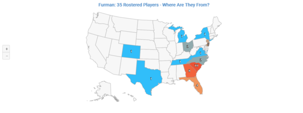 01 Furman 2020 Distribution by State