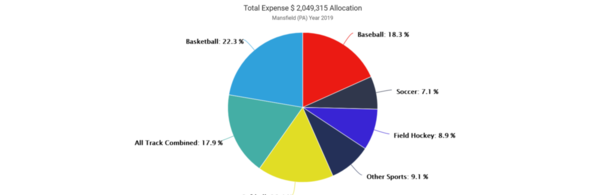 01-Mansfield 2019 Expense by Sport