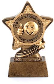 Participation Trophy by Infinity Stars 10cm [4